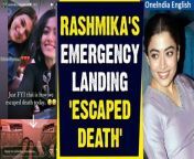 Actress Rashmika Mandanna shares her harrowing experience as her flight makes an emergency landing. Learn more about the incident and her reaction. &#60;br/&#62; &#60;br/&#62;#RashmikaMandanna #EmergencyLanding #FlighEmergencyLanding #DeepFake #EntertainmentNews #Tollywood #Oneindia&#60;br/&#62;~HT.178~PR.274~ED.103~GR.121~