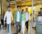 The Shershaah couple, Sidharth Malhotra and Kiara Advani, returned to Mumbai a while back. Check out the video as they made a stylish entry at the airport.&#60;br/&#62;&#60;br/&#62;#sidharthmalhotra#kiara advani#sidkiara #weddinganniversary #couplegoals#trending#bollywoodnews#celebupdate #entertainment