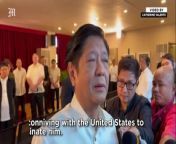 Marcos laughs off Quiboloy&#39;s assassination claim&#60;br/&#62;&#60;br/&#62;President Ferdinand Marcos Jr. on Wednesday, Feb. 28, 2024, laughs off the claim of Kingdom of Jesus Christ leader Pastor Apollo Quiboloy that he and First Lady Marie Louise &#92;