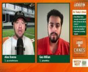 Alex Donno and Geo Milian discuss which Hurricanes running backs need to step up in spring practices with Mark Fletcher and Ajay Allen both likely to miss time in the spring.