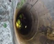 A Thai rescuer rappelled down a well to rescue a trapped python.Footage shows the snake handler hanging on a safety rope tied to a car before being pulled up with the snake in Uttaradit, Thailand, on August 16.The reptile was checked by vets before being released back into the wild.The reticulated python is found throughout Southeast Asia, where they live in forests, swamps, canals and even in cities, causing them to come into conflict with humans. The species is one of the world&#39;s largest snakes and can eat humans, cats, dogs, birds, rats and other snakes.