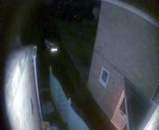 Two men were seen in Cavendish Drive, Waterlooville, in the early hours. Video: Hampshire and Isle of Wight Constabulary