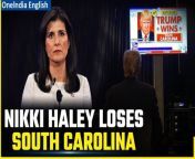 Donald Trump&#39;s resounding win in the South Carolina primary deals a significant blow to Nikki Haley&#39;s presidential ambitions. Despite her determination to press on, critics argue her path to victory is slim. Trump&#39;s dominance solidifies his frontrunner status, while Haley&#39;s campaign ramps up efforts amid mounting challenges. The race underscores the GOP&#39;s future direction and sets the stage for a heated general election contest. &#60;br/&#62; &#60;br/&#62;#DonaldTrump #SouthCarolina #NikkiHaley #HaleyLost #TrumpWon #GOP #RepublicanParty #SouthCarolinaPrimary #Trump2024 #Worldnews #Oneindia #Oneindianews &#60;br/&#62;~ED.101~