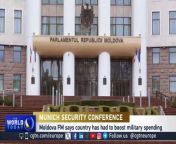 Anatolie Nosatîi, Moldova Foreign Minister spoke to CGTN Europe from Munich Security Conference.
