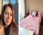 Credit: SWNS / Ivana Uherksa&#60;br/&#62;&#60;br/&#62;An extreme cleaner scrubs and tidies homes for FREE – and says it helps her mental health.&#60;br/&#62;&#60;br/&#62;Ivana Uherksa, 41, struggled with depression and decided to help her neighbour clean her messy home.&#60;br/&#62;&#60;br/&#62;The mum-of-one found it satisfying transforming the untidy space into a liveable adobe and started asking if anyone else needed help.&#60;br/&#62;&#60;br/&#62;Now she has cleaned 10 houses for free so far – helping families and single parents get on top of their mess.