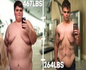 A YOUNG man who lost half his body weight through a fitness and diet overhaul is proud of the excess skin that’s left behind. Joel Reed, 23, and originally from Texas, weighed 467lbs at the age of 19. Four years later, he has managed to lose a huge 230lbs through diet and exercise, weighing in at 264lbs. Joel told Barcroft TV: “For the longest time, I thought I was just the fat kid or the fat guy – and that’s just how it was going to be.”&#60;br/&#62;&#60;br/&#62;Follow Joel on Instagram:&#60;br/&#62; / bigjreed