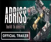 Abriss: Build to Destroy is available now on PlayStation 5 and Xbox Series X/S. Check out the launch trailer for Abriss for another look at this physics destruction puzzle game, and see some of the features, including new worlds, new levels, and new components like impulsor and crawler. In Abriss, build complex constructions and crash them into defined targets. While destroying level after level, players unlock new constructions and parts and dismantle the digitally brutalist cityscapes.