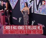 Cardi B has promised her long-awaited second album will finally be released this year.