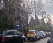 Police are in attendance on Lawson Road in Broomhill this morning.
