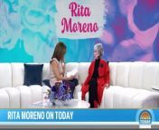 Rita Moreno- 'For many years, I didn't like being a Hispanic person' from rita ulaynova