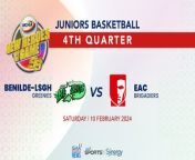 Watch the Fourth Quarter of the matchup between Benilde-LSGH and EAC on Day 1 of the #NCAASeason99 Juniors Basketball tournament.