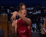Millie Bobbie Brown revealed Jake Bongiovi&#39;s proposal almost ended in disaster.Source: The Tonight Show Starring Jimmy Fallon, NBC