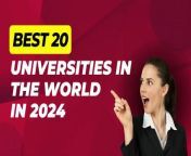 The Times Higher Education World University Rankings 2024 include 1,906 universities across 108 countries and regions.&#60;br/&#62;The table is based on our new WUR 3.0 methodology, which includes 18 carefully calibrated performance indicators that measure an institution’s performance across five areas: teaching, research environment, research quality, industry, and international outlook.&#60;br/&#62;https://www.timeshighereducation.com