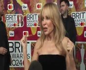 Kylie Minogue has stepped out at the BRIT Awards red carpet as she prepares to pick up the night’s biggest gong as this year’s Brit Awards Global Icon. The Australian songstress said she is &#92;