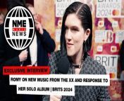 Romy on new music from The XX and response to her solo album | BRITs 2024 from bne xx