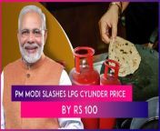 On International Women’s Day, PM Narendra Modi slashed LPG cylinder price by Rs 100. PM Modi took to X to make the announcement. PM Modi said, “This will significantly ease the financial burden on millions of households across the country, especially benefiting our Nari Shakti.” PM Modi also extended greetings on the special occasion of International Women&#39;s Day. Watch the video to know more.&#60;br/&#62;