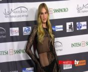 https://www.maximotv.com &#60;br/&#62;B-roll footage: Actress and model Meredith Mickelson on the red carpet at the Los Angeles, Italia Film, Fashion and Art Fest premiere of ‘Paradox Effect’ on Thursday, March 7, 2024, at the TCL Chinese 6 Theatre in Los Angeles, California, USA. This video is only available for editorial use in all media and worldwide. To ensure compliance and proper licensing of this video, please contact us. ©MaximoTV