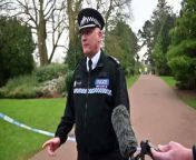 Chief Superintendant: Richard Fisher gives a press conference at West Park, scene of a teenage murder.