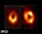 The black hole at the center of the M87 galaxy is 1000 times more massive than Sagittarius A*. &#60;br/&#62;Watch views of both captured by the Event Horizon Telescope (EHT) Collaboration.&#60;br/&#62;&#60;br/&#62;Credit: Space.com &#124; footage courtesy: ESO/M. Kornmesser, EHT Collaboration (acknowledgment: Lia Medeiros, xkcd) &#124; edited by Steve Spaleta