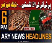 #ptileader #nationalassembly #reservedseats #headlines &#60;br/&#62;&#60;br/&#62;PHC grants SIC plea, restrains oath taking on reserved seats&#60;br/&#62;&#60;br/&#62;IO summoned in Toshakhana gifts case against former PMs, Zardari&#60;br/&#62;&#60;br/&#62;SC announces opinion on Zulfikar Ali Bhutto reference case&#60;br/&#62;&#60;br/&#62;US calls on Pakistan to lift social media restrictions&#60;br/&#62;&#60;br/&#62;LHC orders removal of Sheikh Rasheed’s name from ECL&#60;br/&#62;&#60;br/&#62;Pervaiz Elahi, others’ indictment deferred in illegal appointment case&#60;br/&#62;&#60;br/&#62;For the latest General Elections 2024 Updates ,Results, Party Position, Candidates and Much more Please visit our Election Portal: https://elections.arynews.tv&#60;br/&#62;&#60;br/&#62;Follow the ARY News channel on WhatsApp: https://bit.ly/46e5HzY&#60;br/&#62;&#60;br/&#62;Subscribe to our channel and press the bell icon for latest news updates: http://bit.ly/3e0SwKP&#60;br/&#62;&#60;br/&#62;ARY News is a leading Pakistani news channel that promises to bring you factual and timely international stories and stories about Pakistan, sports, entertainment, and business, amid others.