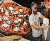 “When I first got the pizzeria in 2017, I’d never made pizza before in my life–it was a learning process.” Today Bon Appétit spends a day on the line with Massimo Laveglia, chef and co-owner of L’Industrie Pizzeria in Brooklyn. Blending Italian craftsmanship with the tastes of NYC, L’Industrie is reinventing the classic New York slice.