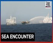 Chinese water cannon injures crew; Philippine boat damaged&#60;br/&#62;&#60;br/&#62;A Philippine supply boat in Palawan&#39;s harbor is damaged after clashes with Chinese Coast Guard ships, causing injuries to four crew members. The incident happened near Ayungin (Second Thomas) Shoal in the Spratly Islands, where both countries claim territory.&#60;br/&#62;&#60;br/&#62;Video by AFP&#60;br/&#62;&#60;br/&#62;Subscribe to The Manila Times Channel - https://tmt.ph/YTSubscribe &#60;br/&#62; &#60;br/&#62;Visit our website at https://www.manilatimes.net &#60;br/&#62;&#60;br/&#62;Follow us: &#60;br/&#62;Facebook - https://tmt.ph/facebook &#60;br/&#62;Instagram - https://tmt.ph/instagram &#60;br/&#62;Twitter - https://tmt.ph/twitter &#60;br/&#62;DailyMotion - https://tmt.ph/dailymotion &#60;br/&#62; &#60;br/&#62;Subscribe to our Digital Edition - https://tmt.ph/digital &#60;br/&#62; &#60;br/&#62;Check out our Podcasts: &#60;br/&#62;Spotify - https://tmt.ph/spotify &#60;br/&#62;Apple Podcasts - https://tmt.ph/applepodcasts &#60;br/&#62;Amazon Music - https://tmt.ph/amazonmusic &#60;br/&#62;Deezer: https://tmt.ph/deezer &#60;br/&#62;Stitcher: https://tmt.ph/stitcher&#60;br/&#62;Tune In: https://tmt.ph/tunein&#60;br/&#62; &#60;br/&#62;#TheManilaTimes&#60;br/&#62;#tmtnews&#60;br/&#62;#westphilippinesea &#60;br/&#62;#southchinasea&#60;br/&#62;#palawan&#60;br/&#62;#secondthomasshoal &#60;br/&#62;#ayunginshoal