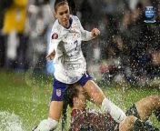 Absurd weather conditions marred USA&#39;s Gold Cup semi-final victory over Canada on Wednesday, as officials refused to call off the match despite huge puddles on the pitch. &#60;br/&#62;&#60;br/&#62;The U.S. women&#39;s national football team edged past their neighbors 3-1 on penalties to book a place in Sunday&#39;s final against Brazil, as the rain-soaked affair ended 2-2 after extra time. &#60;br/&#62;&#60;br/&#62;Torrential rain drenched San Diego&#39;s Snapdragon Stadium ahead of the clash, covering the field in huge puddles and standing water.&#60;br/&#62;&#60;br/&#62;During a farcical first half, Canada&#39;s Vanessa Gilles inadvertently gifted Jaedyn Shaw her opening goal for the USA with a pass back to the goalkeeper. The ball hit a puddle at the top of the penalty area and stopped dead, allowing Shaw to pounce.&#60;br/&#62;&#60;br/&#62;Both sets of players were unable to pass or control the ball properly during the rain-soaked first half, with each squad completing less than half of their pass attempts before the break, according to OPTA.&#60;br/&#62;&#60;br/&#62;Former USWNT star Julie Foudy took to social media to call for the match to be called off, but referee Katia Garcia continued to go ahead with the semi-final.&#60;br/&#62;&#60;br/&#62;&#39;This is so insane,&#39; she wrote on X. &#39;STOP THE MATCH.&#39; &#60;br/&#62;&#60;br/&#62;Meanwhile, Bev Priestman, the manager of Canada women, urged after the match: &#39;It&#39;s obvious that the game was unplayable.&#60;br/&#62;&#60;br/&#62;&#39;We put in a lot of work on the game plan, and then Minute 1, you throw it out the window,&#39; Priestman said. &#60;br/&#62;&#60;br/&#62;Garcia appeared to contemplate calling off the match midway through the first half, collecting the ball from the rain-soaked pitch and jogging over to the fourth official and match commissioner on the touchline. &#60;br/&#62;&#60;br/&#62;Despite rolling the ball and watching it stop dead on the surface, the officials instructed play to resume.&#60;br/&#62;&#60;br/&#62;Former referee Christina Unkel urged that Garcia should not be held wholly responsible for the match continuing, insisting that officials are guided by the match commissioner.&#60;br/&#62;&#60;br/&#62;&#39;Practically speaking ... that [decision] is almost out of our control when it comes to these types of competitions,&#39; she said on CBS Sports.&#60;br/&#62;&#60;br/&#62;The USA and Canada stars continued to slip and slide in the treacherous conditions, creating both a laughable and dangerous spectacle for fans.&#60;br/&#62;&#60;br/&#62;USA&#39;s Lindsey Horan, who at one stage tried to play and long ball but kicked the water instead, urged after the match: &#39;It&#39;s not a day that you can play football. It&#39;s really unfortunate.&#39;