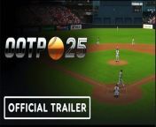 Out of the Park Baseball 25 is an MLB-licensed baseball management sim game developed by Out of the Park Developments. This installment of the long-running franchise brings all-new features and a continued evolution to its beloved strategy gameplay experience. A modern new Player Development Lab is now available for every team and allows managers to give players individual programs to work on, whether it&#39;s improving their baserunning, building up stamina, or developing a new pitch. Take a look at the launch trailer for Out of the Park Baseball 25, available now for PC and Mac.