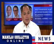 House Deputy Speaker and Quezon City 2nd district Rep. David “Jay-Jay” Suarez has appealed to the House of Representatives and the Senate to spend the upcoming Holy Week recess wisely by crafting the next steps of the proposed economic amendments to the 1987 Constitution. &#60;br/&#62;&#60;br/&#62;READ MORE: https://mb.com.ph/2024/3/18/house-senate-urged-to-use-holy-week-break-to-plan-what-s-next-for-cha-cha&#60;br/&#62;&#60;br/&#62;Subscribe to the Manila Bulletin Online channel! - https://www.youtube.com/TheManilaBulletin&#60;br/&#62;&#60;br/&#62;Visit our website at http://mb.com.ph&#60;br/&#62;Facebook: https://www.facebook.com/manilabulletin &#60;br/&#62;Twitter: https://www.twitter.com/manila_bulletin&#60;br/&#62;Instagram: https://instagram.com/manilabulletin&#60;br/&#62;Tiktok: https://www.tiktok.com/@manilabulletin&#60;br/&#62;&#60;br/&#62;#ManilaBulletinOnline&#60;br/&#62;#ManilaBulletin&#60;br/&#62;#LatestNews&#60;br/&#62;
