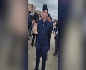 A proud Air Force graduate was brought to tears of joy when her airman husband flew in from his base in the United Kingdom and tapped her out at her graduation ceremony. Noah Keaton, 24, joined the United States Air Force in the Spring of 2023, and after graduating from training and schooling, he was sent to be stationed in England. Noah joining the Air Force came as somewhat of a surprise, family members said, but for his wife, Danielle, 24, the Air Force was more of a calling. Danielle had mentioned many times in her childhood that she would like to join the military, following in the footsteps of her grandpa, uncle and two great-uncles, who all served under the Air Force branch. Having headed to basic training shortly after Noah, the initial months were tough on Danielle, who then missed the holiday season with her family. But the hard work was worth it, as Danielle graduated with honors in a class of more than 800 airmen. Ahead of her graduation on January 3, Noah told his wife that he didn&#39;t think he could make the ceremony while working on a way to make a big surprise happen. As Danielle stood in Lackland Air Force Base in San Antonio, Texas, waiting to be tapped out, her sister, Katie, started capturing the moment on video. Noah appeared behind Danielle&#39;s left shoulder, causing his wife to burst into tears before sharing a big hug.
