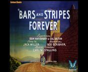 Hello there, welcome to Butterflies Vibe Cartoon Classics channel!Today, we have Warner Bros - Bars and Stripes Forever short episode from 1939 for you. Bars and Stripes Forever is a 1939 Merrie Melodies short directed by Ben Hardaway and Cal Dalton. The short was released on March 25, 1939, by Warner Bros. Some canine prisoners attempt to make a break from prison. The prisoners are all dogs, and they resort to all means possible to attempt a prison breakout. When the dogs in prison make a break for it, the canine cops are on their heels. The prisoners are really in the doghouse with the warden when they attempt to escape from &#92;