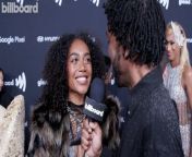 UMI chatted with Billboard’s Tetris Kelly on the red carpet of the 2024 GLAAD Media Awards.