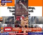 Fire Destroys 3 Buildings, Traders&#39; Goods Worth Millions In Lagos ~ OsazuwaAkonedo #Fire #Idumota #Lagos Early Morning Fire Incident On Wednesday Guts The Intersections Of Nnamdi Azikwe And Docemo Of Idumota Market In Lagos State Of Nigeria, Destroying Goods Worth Millions Of Naira And Three Storey Buildings. https://osazuwaakonedo.news/fire-destroys-3-buildings-traders-goods-worth-millions-in-lagos/20/03/2024/ #Breaking News Published: March 20th, 2024 Reshared: March 20, 2024 5:05 pm