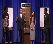 Jimmy Fallon and Wiz Khalifa team up to compete against Megan Fox and Nick Cannon in a game of Pictionary.
