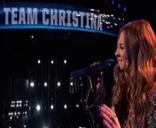 Powerhouse singer Alisan Porter chooses a risky song for the knockouts and delivers an emotional performance.