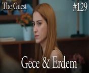 Gece &amp; Erdem #129&#60;br/&#62;&#60;br/&#62;Escaping from her past, Gece&#39;s new life begins after she tries to finish the old one. When she opens her eyes in the hospital, she turns this into an opportunity and makes the doctors believe that she has lost her memory.&#60;br/&#62;&#60;br/&#62;Erdem, a successful policeman, takes pity on this poor unidentified girl and offers her to stay at his house with his family until she remembers who she is. At night, although she does not want to go to the house of a man she does not know, she accepts this offer to escape from her past, which is coming after her, and suddenly finds herself in a house with 3 children.&#60;br/&#62;&#60;br/&#62;CAST: Hazal Kaya,Buğra Gülsoy, Ozan Dolunay, Selen Öztürk, Bülent Şakrak, Nezaket Erden, Berk Yaygın, Salih Demir Ural, Zeyno Asya Orçin, Emir Kaan Özkan&#60;br/&#62;&#60;br/&#62;CREDITS&#60;br/&#62;PRODUCTION: MEDYAPIM&#60;br/&#62;PRODUCER: FATIH AKSOY&#60;br/&#62;DIRECTOR: ARDA SARIGUN&#60;br/&#62;SCREENPLAY ADAPTATION: ÖZGE ARAS