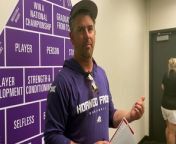 TCU baseball head coach Kirk Saarloos talked about the significant pitching performances TCU had in evening the series 1-1 vs Texas Tech.