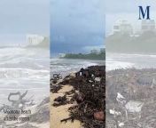 Woonona Beach after the storm │ April 7, 2024 │ Illawarra Mercury from beach spy eye