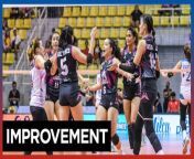 Cob looks for overall improvement&#60;br/&#62;&#60;br/&#62;The Akari Chargers kept their semifinals bid alive after eliminating the Galeries Tower Highrisers via sweep, 25-19, 25-17, 25-20, in the Premier Volleyball League (PVL) 2024 All-Filipino Conference at the Sta. Rosa Sports Complex in Laguna on Saturday, April 6.&#60;br/&#62;&#60;br/&#62;Player of the game Michelle Cob led her squad with 18 excellent sets and said that their goal for this conference is to improve their previous seventh finish in the tournament.&#60;br/&#62;&#60;br/&#62;The Chargers now hold a 3-5 win-loss record and hang by a thread for a possible semifinal appearance.&#60;br/&#62;&#60;br/&#62;Video by Nicole Anne D.G. Bugauisan&#60;br/&#62;&#60;br/&#62;Subscribe to The Manila Times Channel - https://tmt.ph/YTSubscribe&#60;br/&#62; &#60;br/&#62;Visit our website at https://www.manilatimes.net&#60;br/&#62; &#60;br/&#62; &#60;br/&#62;Follow us: &#60;br/&#62;Facebook - https://tmt.ph/facebook&#60;br/&#62; &#60;br/&#62;Instagram - https://tmt.ph/instagram&#60;br/&#62; &#60;br/&#62;Twitter - https://tmt.ph/twitter&#60;br/&#62; &#60;br/&#62;DailyMotion - https://tmt.ph/dailymotion&#60;br/&#62; &#60;br/&#62; &#60;br/&#62;Subscribe to our Digital Edition - https://tmt.ph/digital&#60;br/&#62; &#60;br/&#62; &#60;br/&#62;Check out our Podcasts: &#60;br/&#62;Spotify - https://tmt.ph/spotify&#60;br/&#62; &#60;br/&#62;Apple Podcasts - https://tmt.ph/applepodcasts&#60;br/&#62; &#60;br/&#62;Amazon Music - https://tmt.ph/amazonmusic&#60;br/&#62; &#60;br/&#62;Deezer: https://tmt.ph/deezer&#60;br/&#62;&#60;br/&#62;Tune In: https://tmt.ph/tunein&#60;br/&#62;&#60;br/&#62;#themanilatimes &#60;br/&#62;#philippines&#60;br/&#62;#volleyball &#60;br/&#62;#sports&#60;br/&#62;