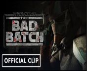 Another day. Another mission. Check out this new, action-packed clip from the final season of Star Wars: The Bad Batch. Episode 12 of the final season of Star Wars: The Bad Batch will be available on Wednesday, April 10, 2024 on Disney+.&#60;br/&#62;&#60;br/&#62;Star Wars: The Bad Batch is executive produced by Dave Filoni (“Ahsoka,” “The Mandalorian”), Athena Portillo (“Star Wars: The Clone Wars,” “Star Wars Rebels”), Brad Rau (“Star Wars Rebels,” “Star Wars Resistance”), Jennifer Corbett (“Star Wars Resistance,” “NCIS”) and Carrie Beck (&#92;