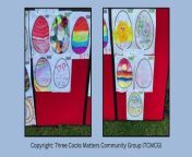 Three Cocks Easter hunt from penis cock knot