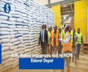 President William Ruto on Monday made an impromptu visit to the National Cereals and Produce Board (NCPB) Eldoret Depot. https://rb.gy/6rnnrj