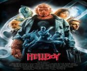 Hellboy is a 2004 American superhero film based on the Dark Horse Comics character of the same name, created by Mike Mignola. Produced by Lawrence Gordon and Lloyd Levin in association with Dark Horse Entertainment, and distributed by Sony Pictures Releasing, it is the first live-action film in the franchise. Directed and written by Guillermo del Toro, the film stars Ron Perlman in the title role, alongside Selma Blair, Jeffrey Tambor, Karel Roden, Rupert Evans, and John Hurt. The film draws inspiration from the debut comic Hellboy: Seed of Destruction. In the film, a charismatic demon-turned-investigator named &#92;