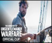 The Ministry Of Ungentlemanly Warfare – Tickets on Sale Now. Early Access Screenings April 13. In theaters everywhere April 19. Starring Henry Cavill, Eiza González, Alan Ritchson, Alex Pettyfer, Hero Fiennes Tiffin, Babs Olusanmokun, Henrique Zaga, Til Schweiger, with Henry Golding and Cary Elwes.