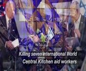 Recently a well-marked humanitarian convoy providing food to Gazana refugees was hit by an Israeli airstrike, killing seven international World Central Kitchen aid workers. This prompted yet another talk between President Biden and Israeli Prime Minister Benjamin Netanyahu, but this one was reportedly much more &#92;