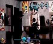 animatronic friday night funkin' FNF funky night BF and gf Gameplay Five Night and Freddy's Fnaf from fnaf trans