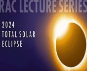 Space.com skywatching columnist Joe Rao gave a lecture to the Rockland Astronomy Club about the upcoming total solar eclipse on April 8.&#60;br/&#62;&#60;br/&#62;Credit: Rockland Astronomy Club