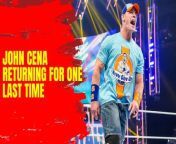 John Cena hints at one last epic run in WWE! Could this be his final body slamming duty?! Don&#39;t miss out on this bombshell news! #JohnCena #WWE #Wrestling #Hollywood #CodyRhodes #GoodGuys