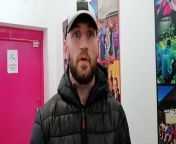Newtownabbey boxer Stevie Ward details how important Monkstown Boxing Club is for the local community following a visit by Education Minister Paul Givan MLA to the Cashel Drive facility.