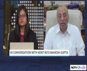 Kent RO CMD Mahesh Gupta On Growth And New Operations from mahesh